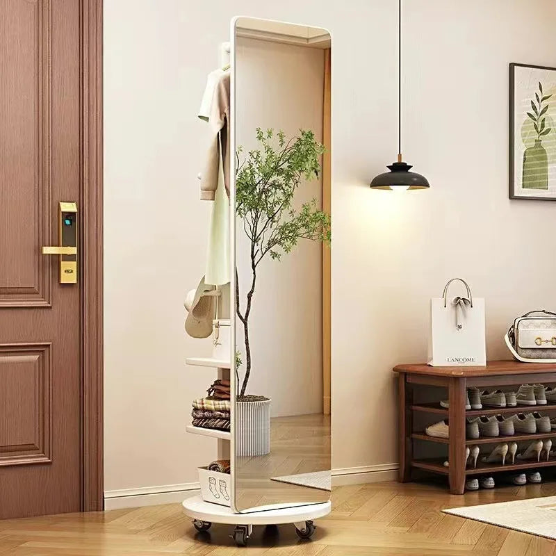 Swivel Mirror Organizer for Stylish Storage Solutions