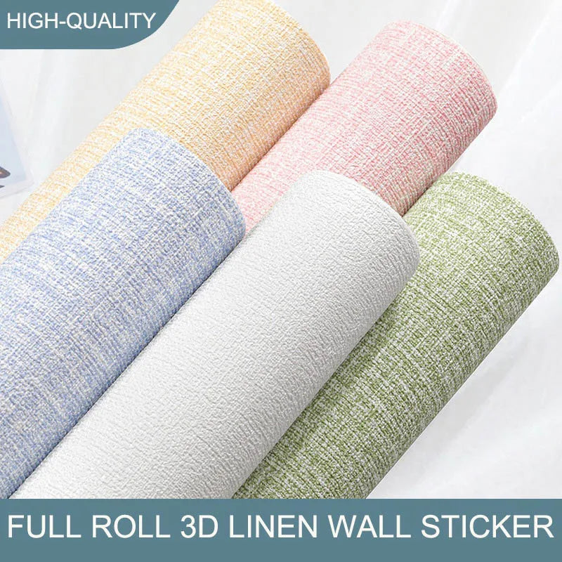 Linen Peel-and-Stick Wall Decor