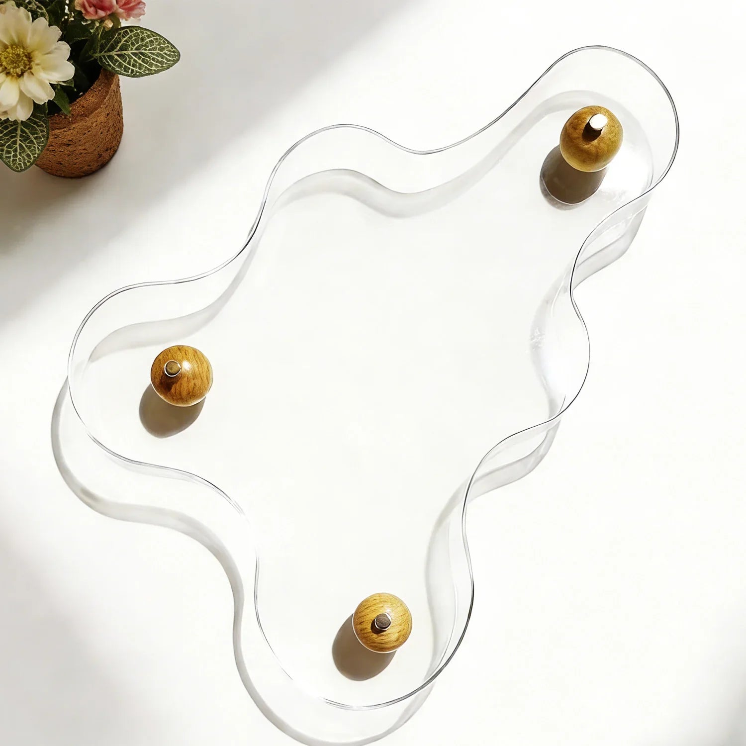 Acrylic Vanity Tray For Elegant Home Organisation