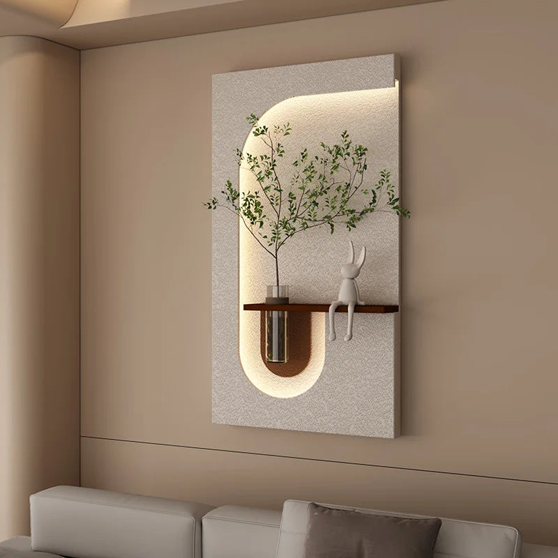 Textured LED Wall Art