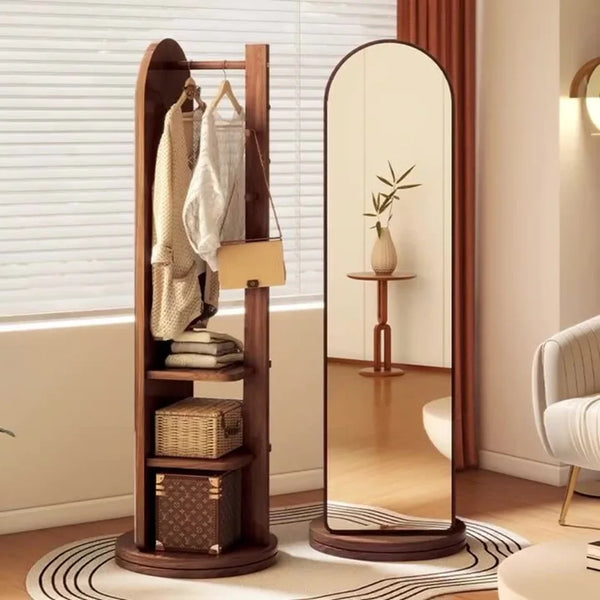Revolving Style Mirror Rack