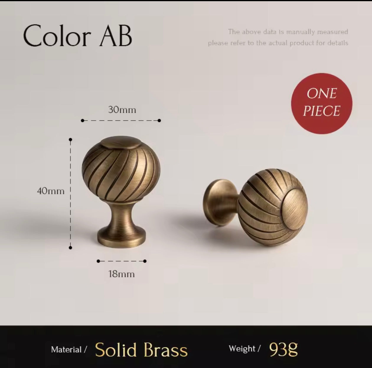 Brass Cabinet Pulls Handle