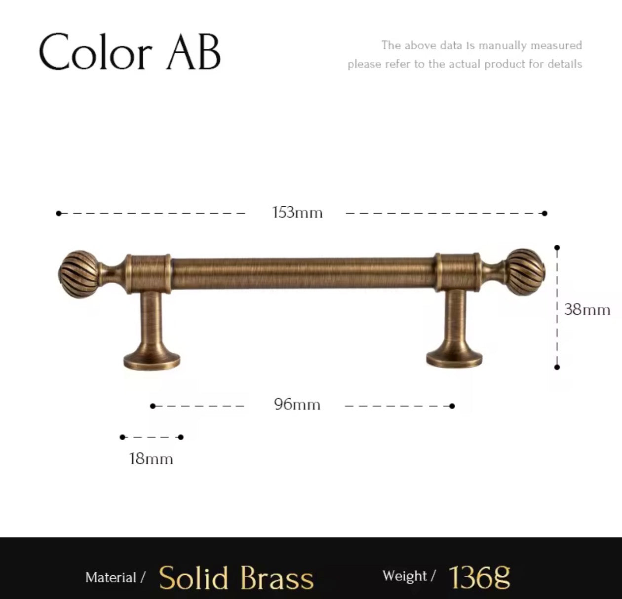 Brass Cabinet Pulls Handle