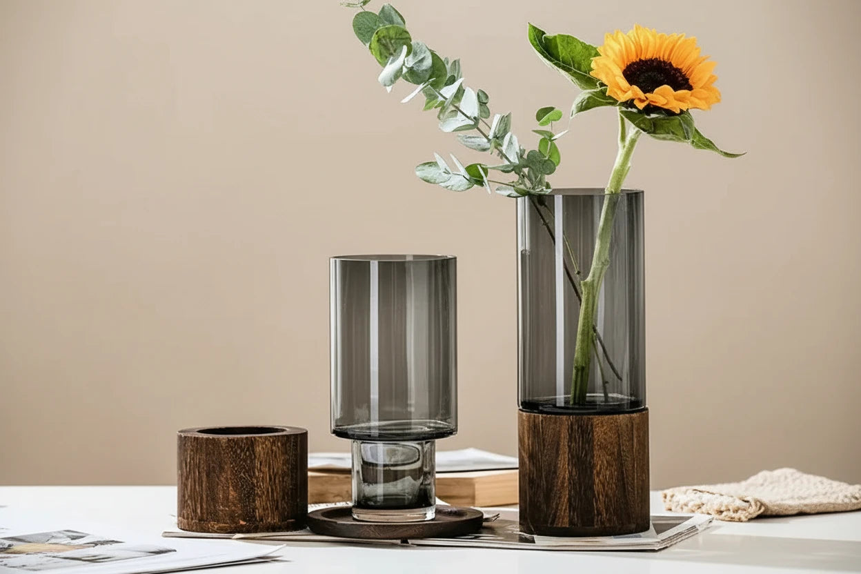 Glass Vase Decor for Stylish Home Decor