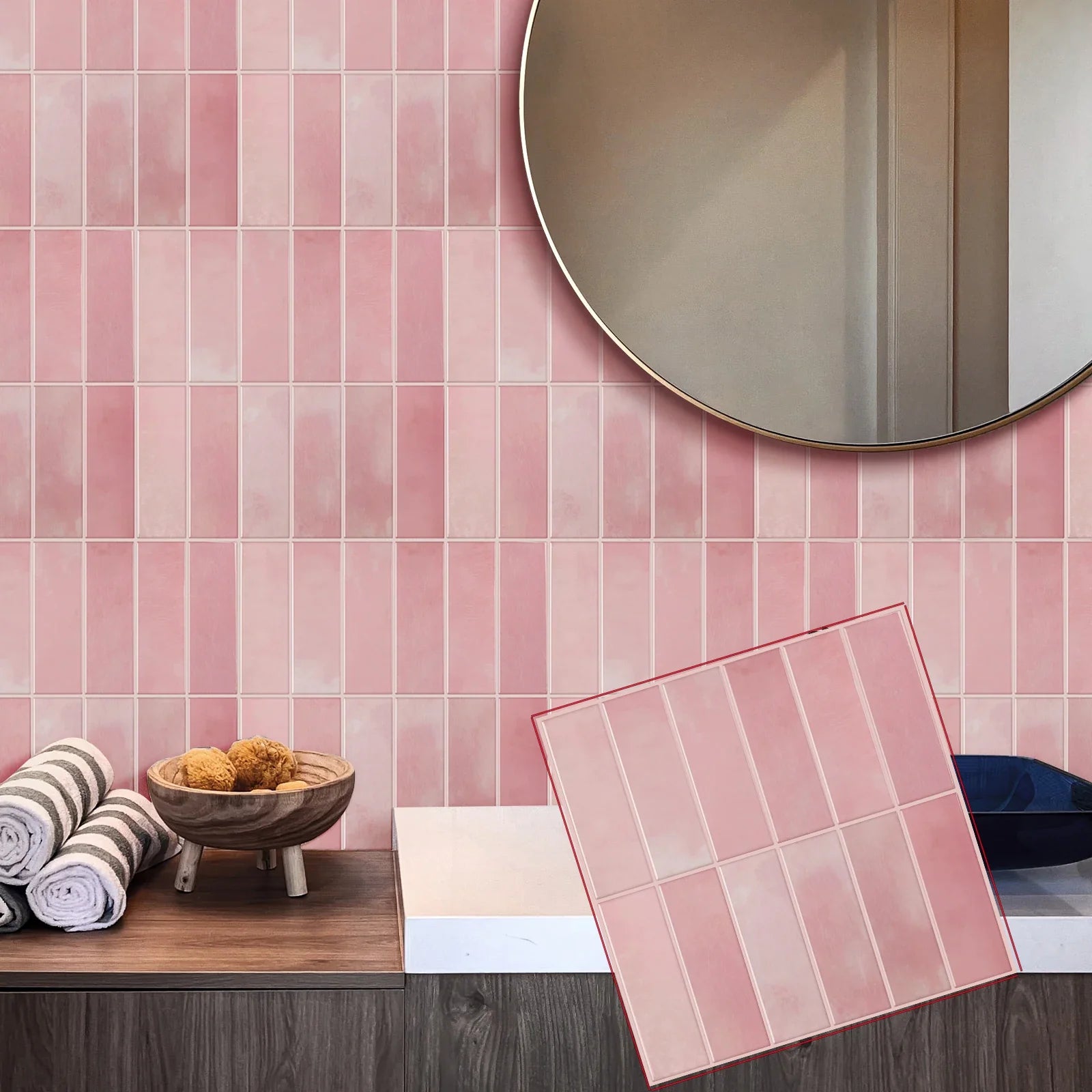 Wall Tile Stickers for Quick Home Makeover