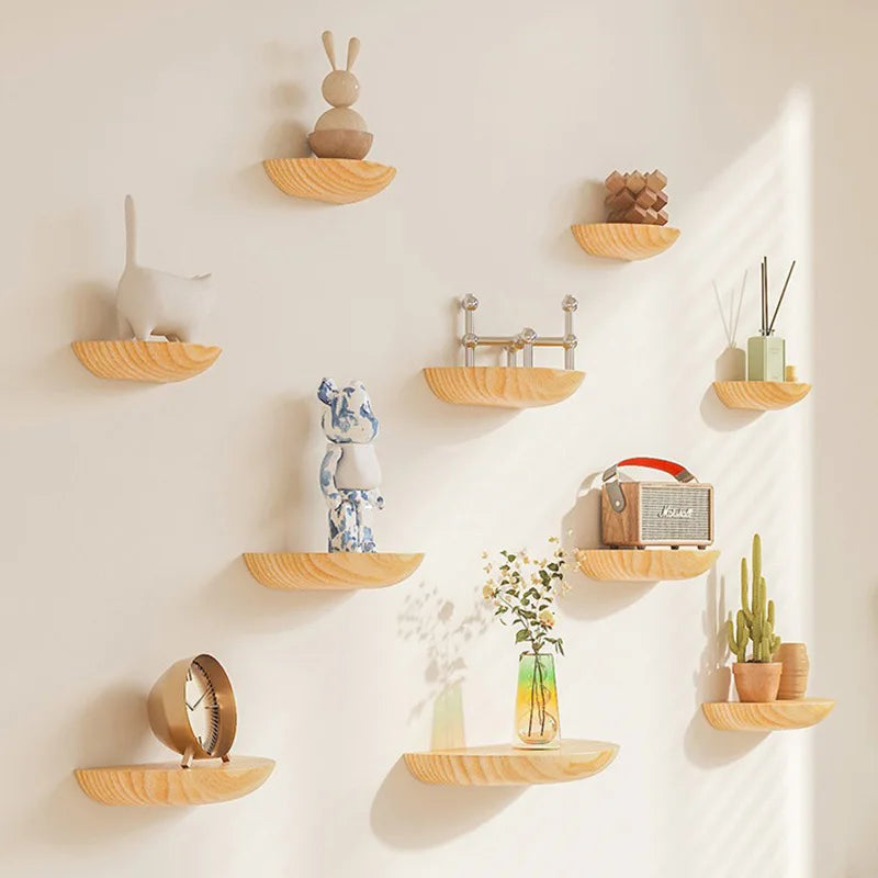 Chic Wooden Wall Shelves for Stylish Home Decor