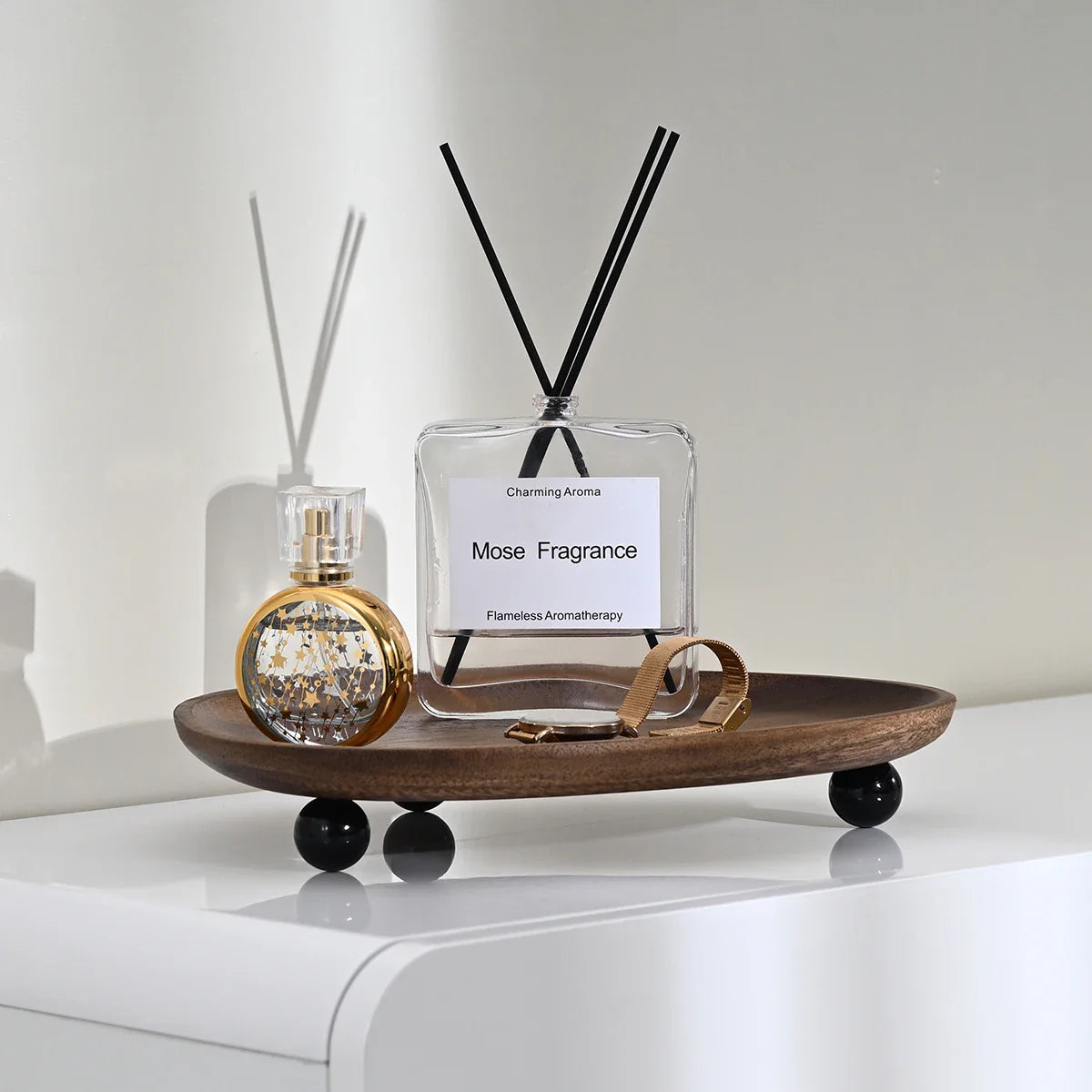 Wooden Organizer Tray for Stylish Storage