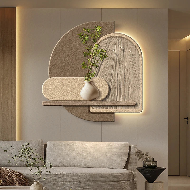 Elegant LED Corridor Art for Stylish Spaces